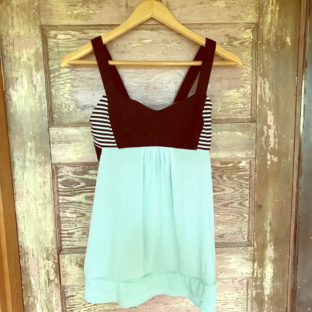 Lulu lemon teal athletic tank